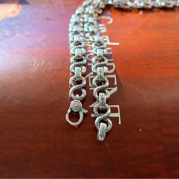 Other - Italian 925 sterling silver designer chain necklace